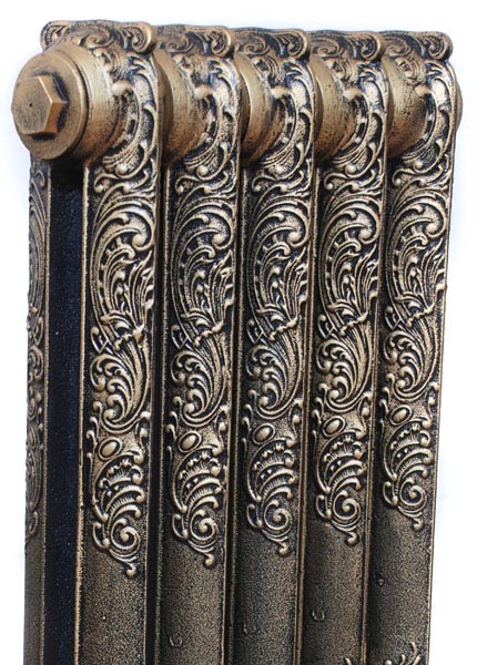 TALL Rococo Classic Cast Iron Radiator