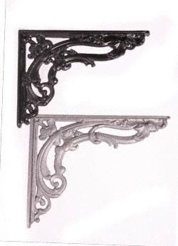 Victorian Scroll Leaf Brackets