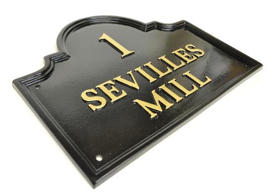 Westminster Bespoke House Name Sign