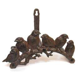 Cast Iron Bird Hose Tidy