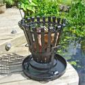 Traditional Log Brazier