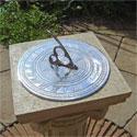 Chrome Sunny Hours Sundial