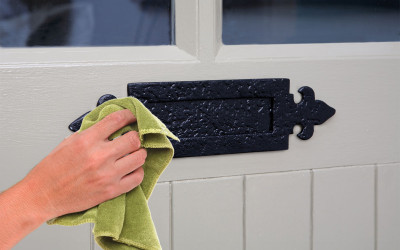 How to Care for Black Iron Hardware