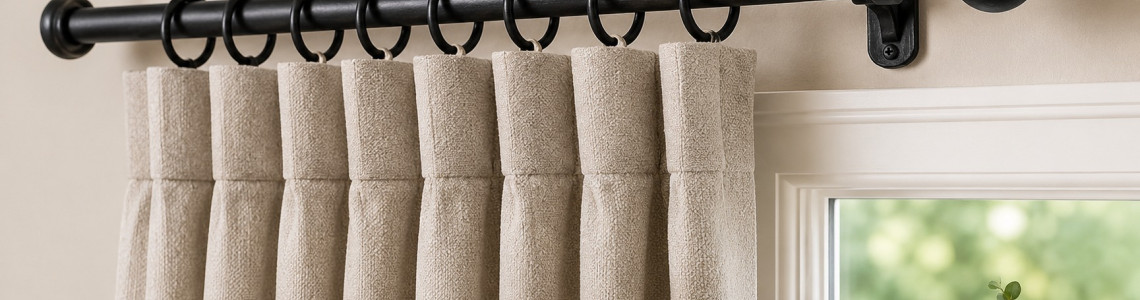 A Guide to Curtain Hardware: How to Choose and Fit Curtain Poles