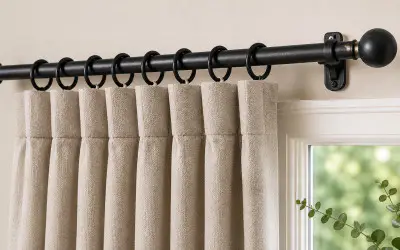 A Guide to Curtain Hardware: How to Choose and Fit Curtain Poles