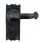 Black Iron Lever Door Handles