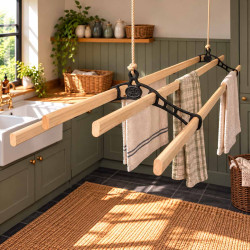 Victorian Kitchen Maid® Pulley Clothes Airer