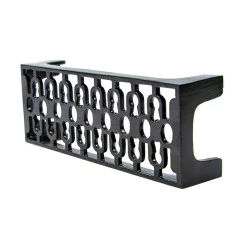 Cast Iron Brick Air Vent - Black Finish