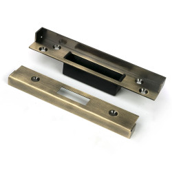 Aged Brass 1/2" Rebate Kit for Dead Lock