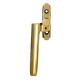 Aged Brass Art Deco Espag - LH