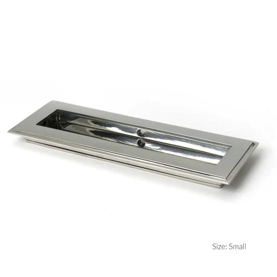 Art Deco Rectangular Pull Polished Marine Stainless Steel