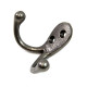 Double Loop Coat Hook - Lacquer Finish
