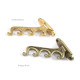 Brass 4 in 1 Coat Hook