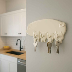 Pig Key Rack