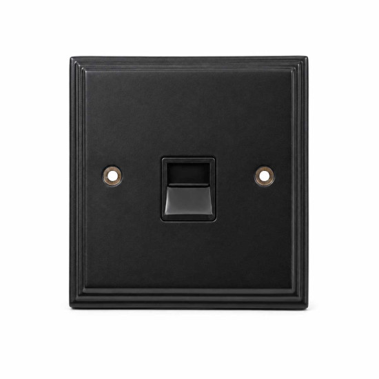 Black BT Slave/  BT Master Telephone Socket