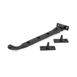 Black Pear Drop Casement Stay