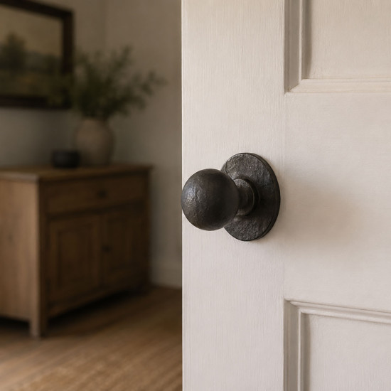 Blacksmith Beeswax Round Knob Set