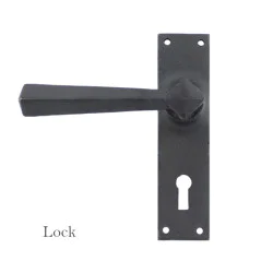 Blacksmith Beeswax Straight Lever Door Handle