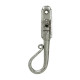 Blacksmith Pewter Patina Lockable Espagnolette Shepherd's Crook Fastener