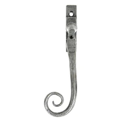 Blacksmith Pewter Patina Monkeytail Espagnolette Casement Fastener - Large