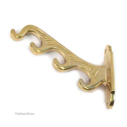Brass 4 in 1 Coat Hook