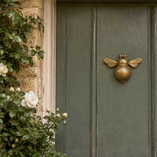 Brass Bee Door Knocker