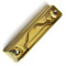 Brass Rim Lock Keep Number 13