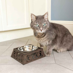 Cast Iron Cat Bowl