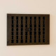 Cast Iron Hit and Miss Double Air Vent