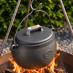Cast Iron Romany Pot Belly Cooking Pot