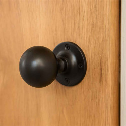 Croft 1756 Ball Door Knob -Imitation Bronze Unlacquered