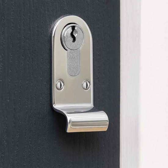 Croft 1774 Cylinder Pull Escutcheon Euro Profile