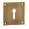 Croft 4575/4577 Square Escutcheon