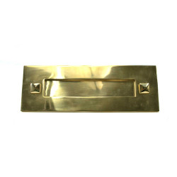 Traditional Brass Letter Plate