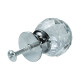 Facetted Glass Cabinet Knob