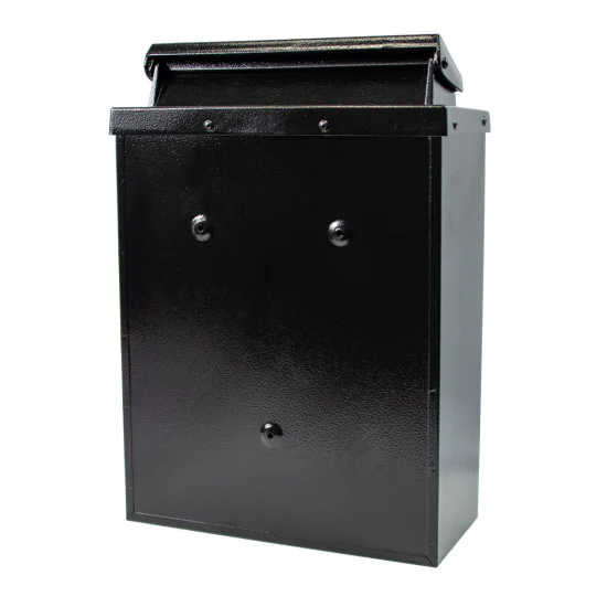 Rose Wall Mounted Post Box - Gold Finish