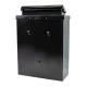 Rose Wall Mounted Post Box - Gold Finish