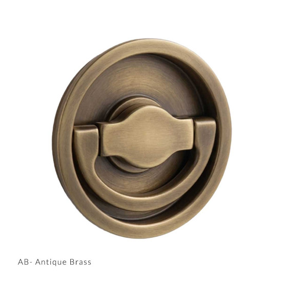 Circular Flush Latch Handle