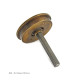 Circular Flush Latch Handle