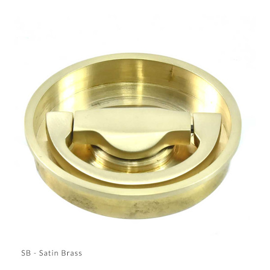 Circular Flush Latch Handle