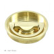 Circular Flush Latch Handle