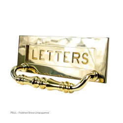 Croft 6358 Engraved Letter Plate with Handle