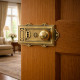 Davenport Brass Rim Lock Set