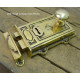 Davenport Brass Rim Lock Set