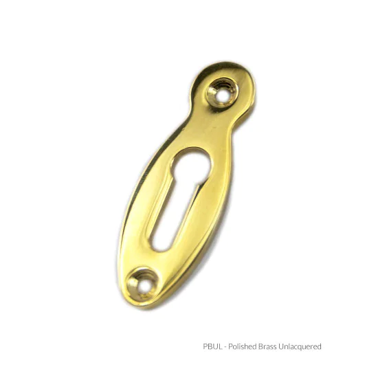 Elongated Open Escutcheon