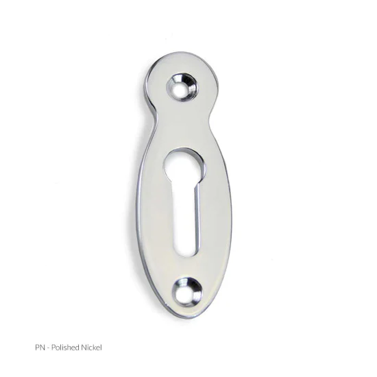 Elongated Open Escutcheon