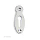 Elongated Open Escutcheon