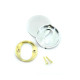 Round Euro Profile Covered Escutcheon