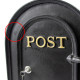 Oxford Through The Wall Post Box - SECONDS