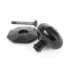 Traditional Blacksmith Octagonal Centre Door Knob - External
